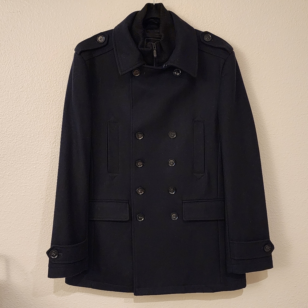 7Diamonds Wool Peacoat